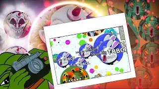 ►Agar.io I 👑 Most Beautiful Pushsplit?? Insane tricks and autosplits destruction 😍 2019 Party (pc)
