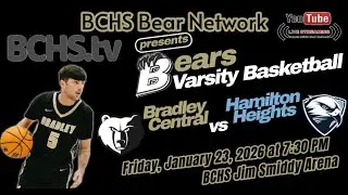 1/23/26 Bears Varsity Basketball vs Hawks