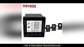 Multi-function Power Panel 3 Phase Energy Meter Smart Multi-Rate 96*96mm RS485 Modbus RTU With