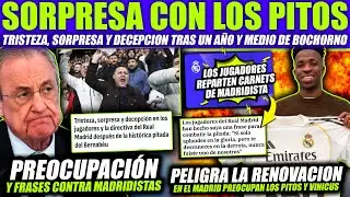 🔥 FLORENTINO PREOCUPADO POR LOS PITOS DEL BERNABEU Y ESTO PUEDE AFECTAR A LA RENOVACIÓN DE VINICIUS