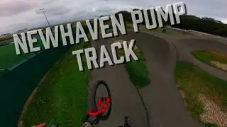 Newhaven pump track riding 