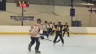 Prems Penguins vs Panthers at NZ Inline Hockey Nationals 2022