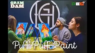 🎨✨ Puff Puff Paint in The Hague! | Fairy House x Secret Farmers | Gram About Dam Vlog ✨🎨
