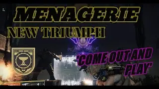 NEW Secret Menagerie Triumph - 'Come Out and Play'. New Hyrda Boss Pagouri