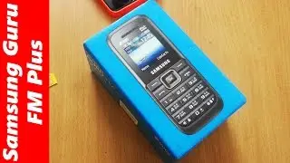 Распаковка Samsung Guru FM Plus Dual SIM: недорогой бюджетный телефон