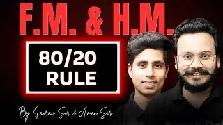 🔥 80/20 Rule | Fluid Mechanics & Hydraulics Machinery | G6 Batch | Mechanical Engg. |  By Gaurav Sir
