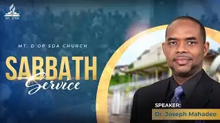 We Give Thanks: Catch The Vision | Dr. Joseph Mahadeo | Sabbath Service Online | 27.12.2025