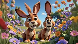 Bouncing Bunnies in the Field | Fun Kids Song | Nursery Rhymes and Baby Songs