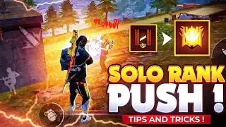 Free Fire Solo Rank Push New Sesion || #bronze To Grandmaster ||#freefire 