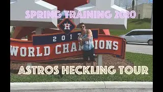 Every Astros Heckling Video | 2020 Spring Training