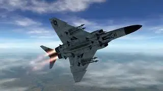Captain RedSky - Test pilot. High altitude stall recovery. simulation