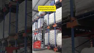 Elevate warehouse efficiency #smartlogistics #efficientstorage #warehouse #shuttle #smartstorage
