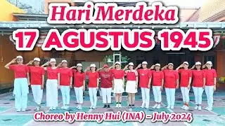 17 Agustus 1945 Line Dance // Hari Merdeka // Choreo by Henny Hui (INA) - July 2024
