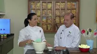 Pirulito de Cristal no SBT Programa Forno e Fogão