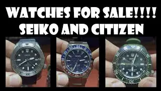 Watches for Sale - Seiko, Citizen
