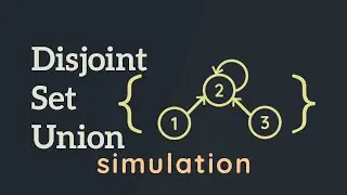 Disjoint Set Union [PART 1] (Discussion and Simulation) [বাংলা]