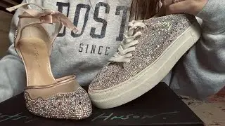 LOFI ASMR tapping on my 💖WEDDING SHOES💖 with ✨minimal whispers✨