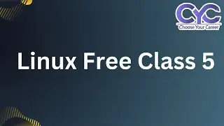 Linux Free Class 5 | Linux Training in Hyderabad Ameerpet | CYC | Vanya Raj