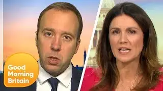 Susanna Calls Matt Hancock Out on Tory Pledge for 20,000 More Police Officers | Good Morning Britain