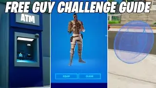 How to Unlock and Complete Free Guy Challenges! | Fortnite Free Guy Challenge Guide