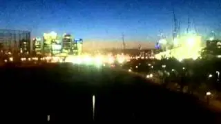 London Skyline, O2 Arena, Time lapse