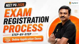 NEET PG 2026 - Exam Registration Process | Step-by-Step Online Application Demo