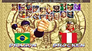 World Heroes Perfect - Kenpach vs Maikyokou (Peruano) FT5