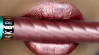 Ros&eacute; Pos&eacute; Metallic Matte Lip Whip | Metallic Liquid Lipstick | Beauty Bakerie Cosmetics Brand