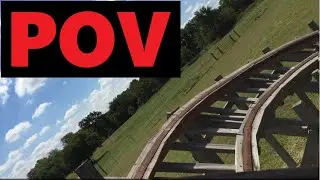 Backyard Roller Coaster POV HD