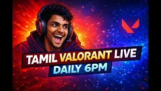 Valorant Daily Live 6PM | Ranked Tamil | #valorant #tamilvalorant #scesports