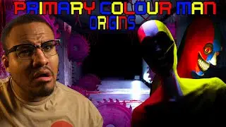 Primary Colour Man Origins | Colors are Forever Scary Now | Indie Horror Game. | Full Game