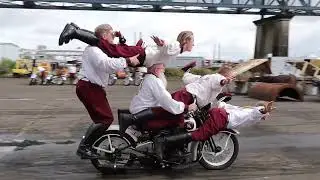 Seattle Cossacks Motorcycle Drill Team Part 3 at the 2022 One Motorcycle Show in Portland Oregon