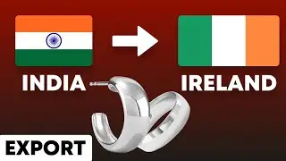 Silver Jewelry Export | India to Ireland Figures 2023