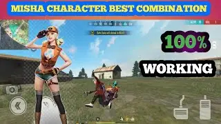 Misha character best character skill combination/and misha character ability test 🤔🤔