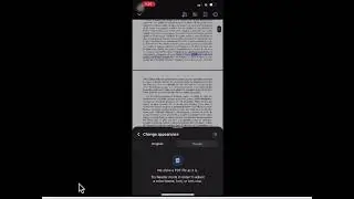 How to Customize Document Appearance on the iOS App