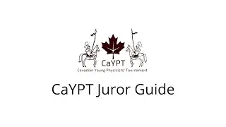 CaYPT Juror Guide