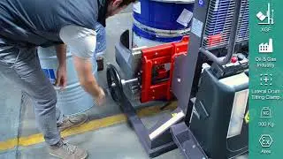 XGF with manual lateral drum tilting clamp