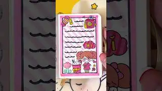 ✨Mini Journal Pink🥰 #journal #journaling #sticker #stickerjournaling #stickers #asmr #relaxing