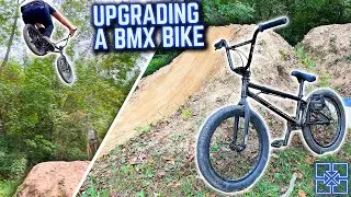 TO THE TRAILS!! - Upgrading A Complete BMX Bike Ep 6