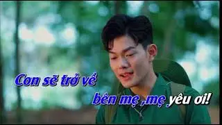 NGÀY MẸ TIỄN CON ĐI - Tổ Khúc Dân Ca Ví Dặm - Karaoke Có Lời - Ca Sĩ : Nam Giang