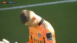 Meslier goal MISTAKE vs Arsenal