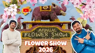 Flower Show 🌿 2026 || mrskyvlog 