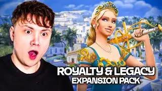 The Sims 4 Royalty & Legacy Expansion Pack (OFFICIAL Trailer breakdown)