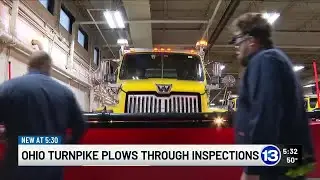 Ohio Turnpike plows through inspections
