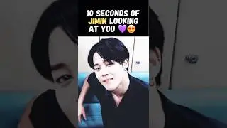 10 Seconds of Jimin Looking Straight into Your Heart 💜 #bts #kpop #btsarmy