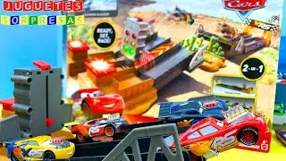 DRAG RACING PLAYSET DISNEY CARS Carros de Carrera - Pista de Coches