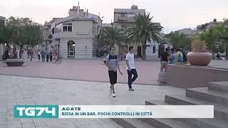 ACATE, RISSA IN UN BAR  POCHI CONTROLLI IN CITTÀ