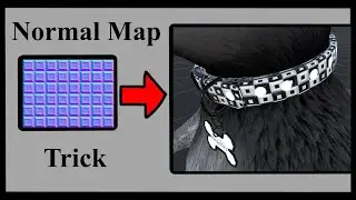 VRChat Avatar Normal Map Trick