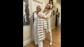 HURRAH! MY NEW CHINCHILLA FUR COAT IS NOW AT HOME!