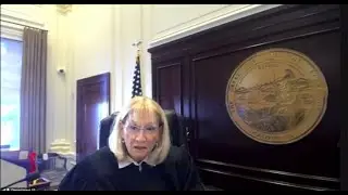 Judge Christine Carringer AGAIN denies ADA access for disabled client, and taunt his disability